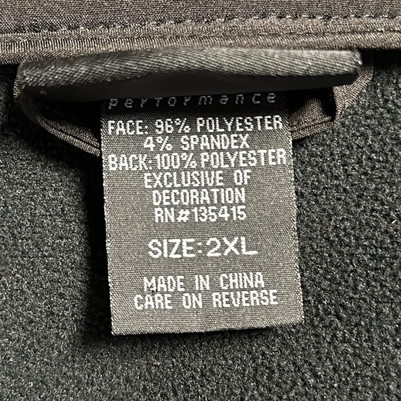 SNOZU Soft Shell Fleece Lined Performance Jacket Sz 2XLarge - Picture 7 of 7